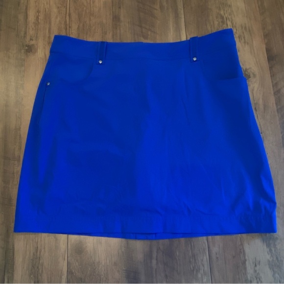 Polo Golf Ralph Lauren Skort •Royal Blue • Size 12 • EUC - Picture 1 of 5